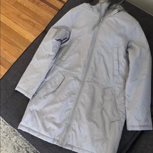Gap blue/silver parka